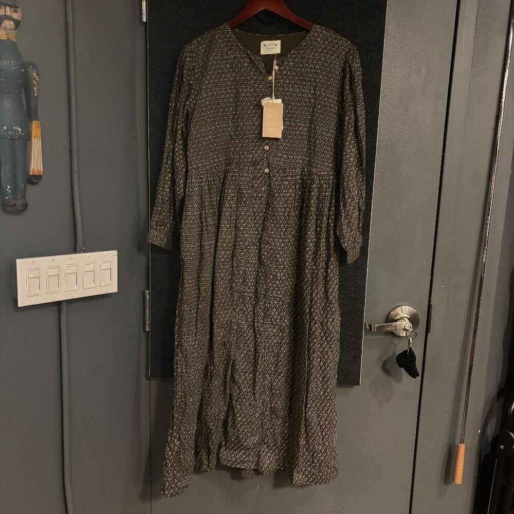 Mirth Anguilla Dress in Ivy Tulip